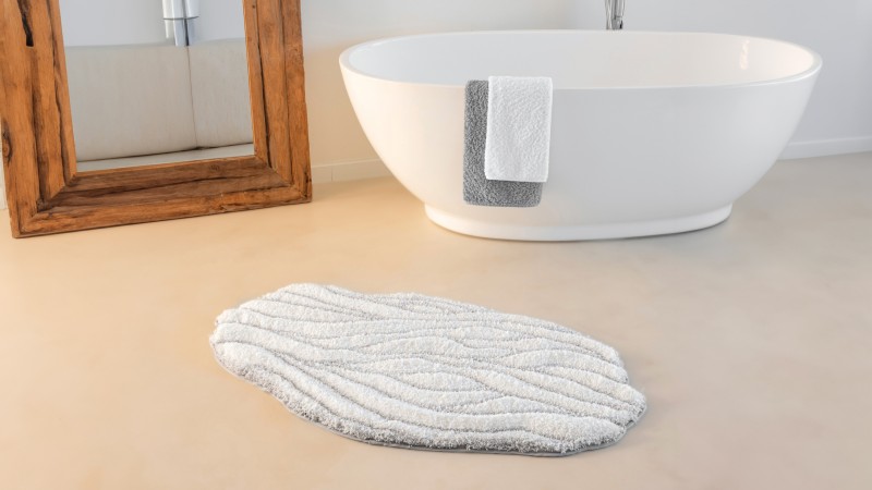 MOSS Bath Rug, 100% Egyptian Cotton 2