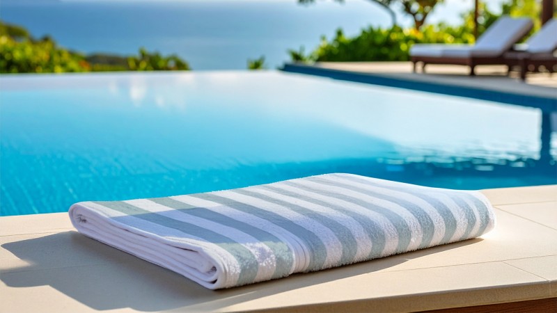 Aveiro Beach Towel, 100% Egyptian Cotton 2
